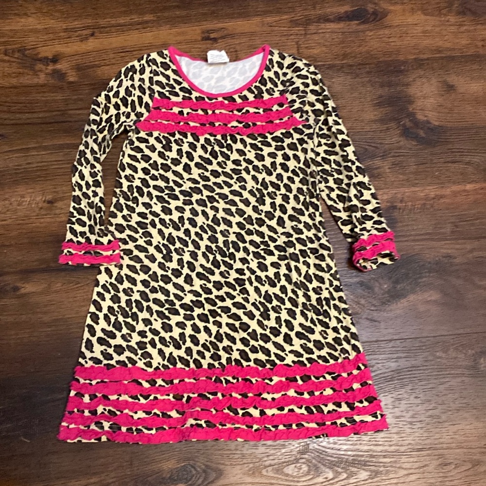 Mallory May Size 7 Leopard Dress